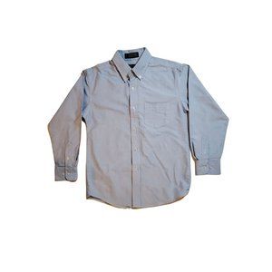 Claiborne Boys Long Sleeve Button Front  Shirt Size Medium (10/12)